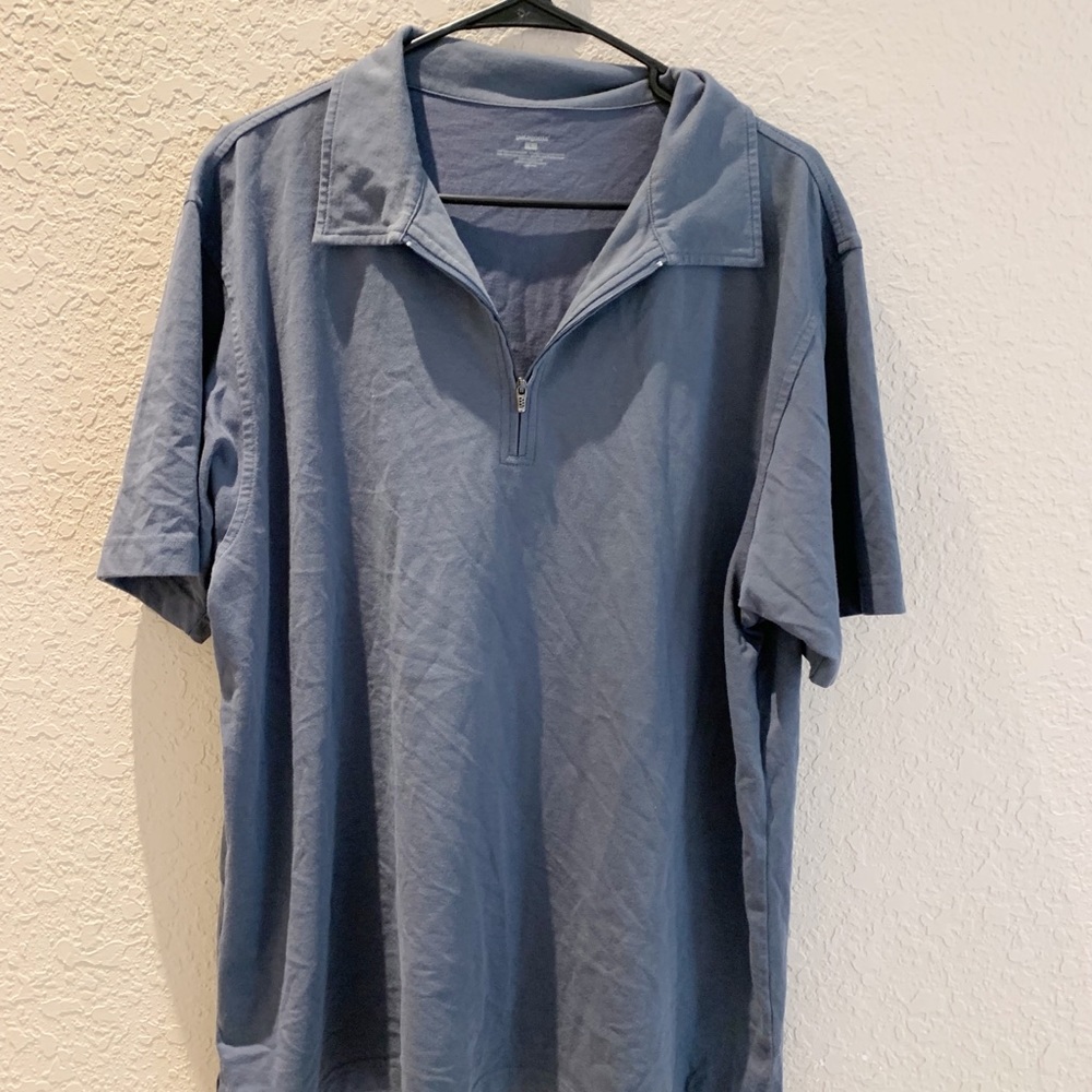 Patagonia half zip polo